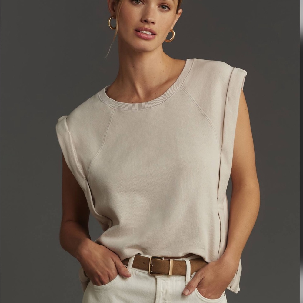 Anthropologie Muscle Sweatshirt